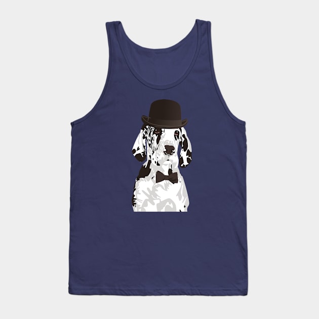 Gentleman Great Dane Dog for Dog Lovers Tank Top by riin92